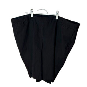 Penningtons Black Dress Shorts Size 32 6X